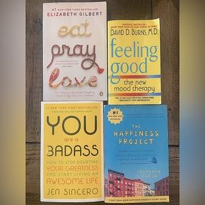 Self Help BEST SELLER Books (4 BOOKS)